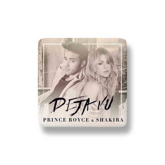 Prince Royce and Shakira Deja Vu Custom Porcelain Refrigerator Magnet