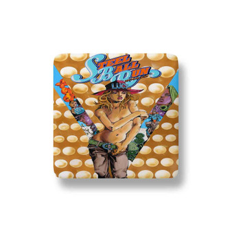 Steel Ball Run Custom Porcelain Refrigerator Magnet