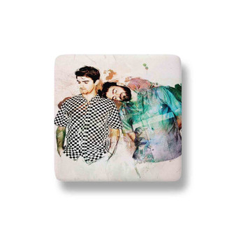 The Chainsmokers Arts Custom Porcelain Refrigerator Magnet