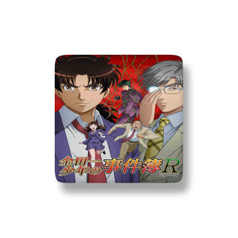 The File of Young Kindaichi R Custom Porcelain Refrigerator Magnet