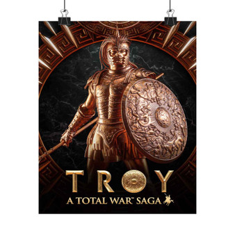 A Total War Saga TROY Art Satin Silky Poster for Home Decor