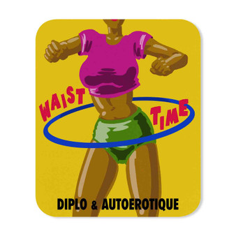 Diplo Waist Time Custom Gaming Mouse Pad Rubber Backing