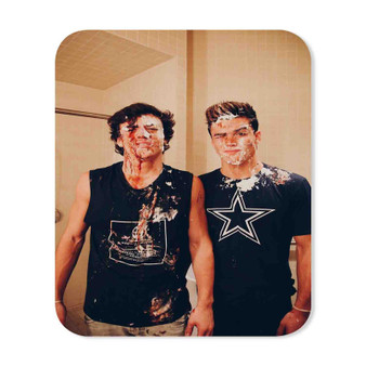 Dolan Twins Cake Custom Gaming Mouse Pad Rubber Backing