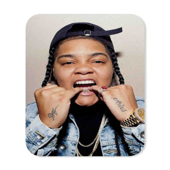 Hot Sauce Young MA Custom Gaming Mouse Pad Rubber Backing