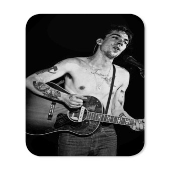 Justin Townes Earle Custom Gaming Mouse Pad Rubber Backing