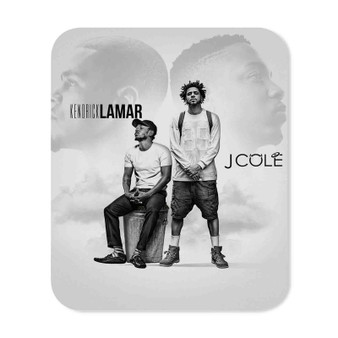 Kendrick Lamar and J Cole Best Custom Gaming Mouse Pad Rubber Backing