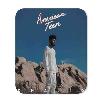 Khalid American Tour Custom Gaming Mouse Pad Rubber Backing