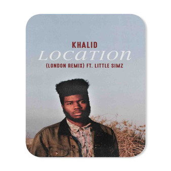 Khalid Feat Lil Wayne Kehlani Location Custom Gaming Mouse Pad Rubber Backing