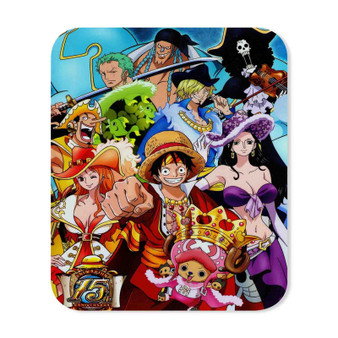 One Piece All Characters Custom Gaming Mouse Pad Rubber Backing