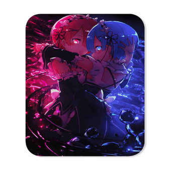 Re Zero Starting Life in Another World Arts Custom Gaming Mouse Pad Rubber Backing