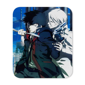 Shogo and Shinya Psycho Pass Custom Gaming Mouse Pad Rubber Backing