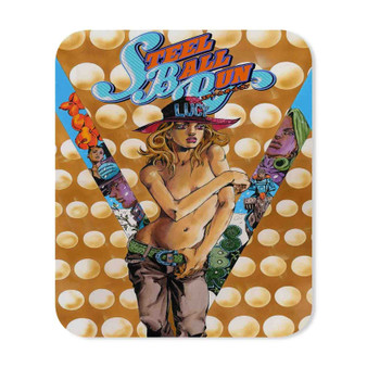 Steel Ball Run Custom Gaming Mouse Pad Rubber Backing