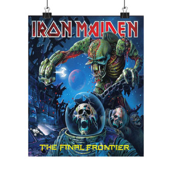 Iron Maiden The Final Frontier 2010 Art Satin Silky Poster for Home Decor