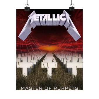 Metallica Master of Puppets Art Satin Silky Poster for Home Decor