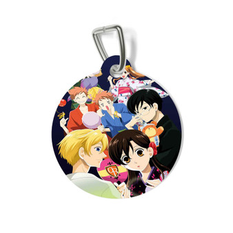 Ouran Highschool Host Club Custom Pet Tag Coated Solid Metal for Cat Kitten Dog