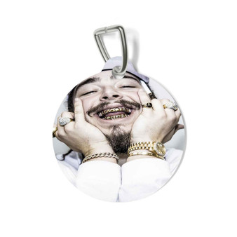 Post Malone Arts Custom Pet Tag Coated Solid Metal for Cat Kitten Dog