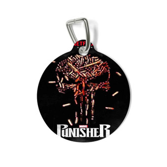 Punisher Best Custom Pet Tag Coated Solid Metal for Cat Kitten Dog