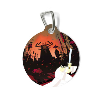 Samurai Jack Best Custom Pet Tag Coated Solid Metal for Cat Kitten Dog