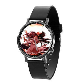 Chibi Vampire Custom Black Quartz Watch With Gift Box