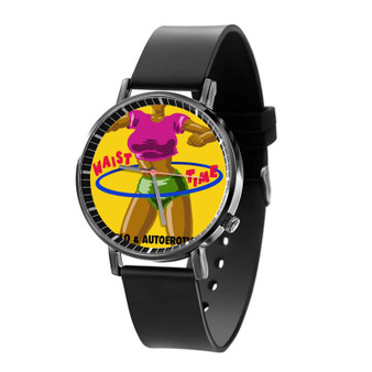Diplo Waist Time Custom Black Quartz Watch With Gift Box