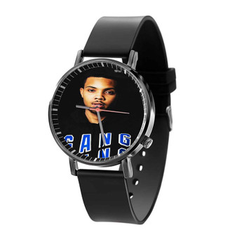 G Herbo Best Custom Black Quartz Watch With Gift Box