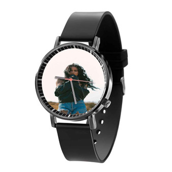 Kehlani Arts Custom Black Quartz Watch With Gift Box