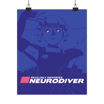 Read Only Memories NEURODIVER Art Satin Silky Poster for Home Decor