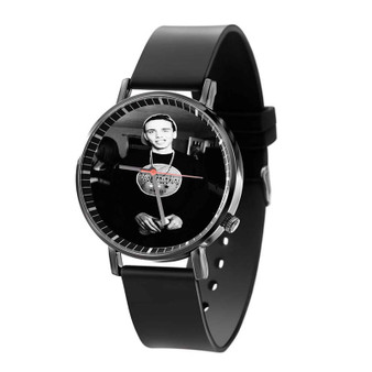Logic Arts Custom Black Quartz Watch With Gift Box