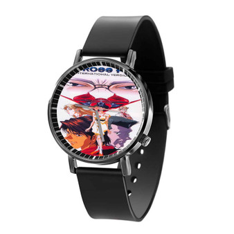Macross Plus Custom Black Quartz Watch With Gift Box