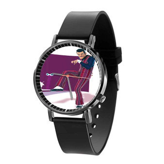 Robbie Rotten Custom Black Quartz Watch With Gift Box