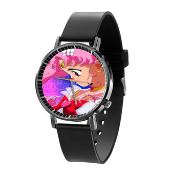 Sailor Chibi Moon Best Custom Black Quartz Watch With Gift Box