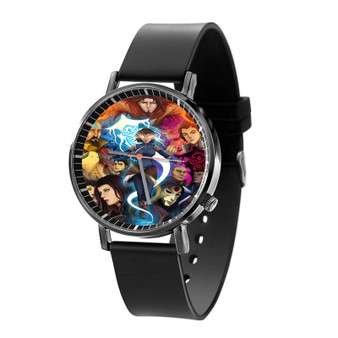 The Legend of Korra Arts Custom Black Quartz Watch With Gift Box