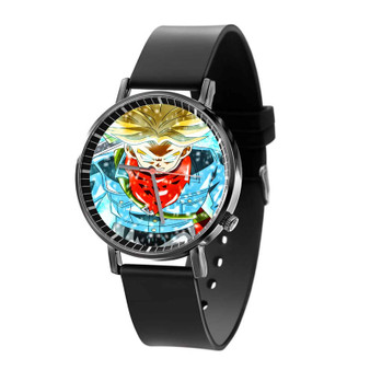 Trunks Super Saiyan Dragon Ball Super Best Custom Black Quartz Watch With Gift Box