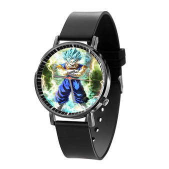 Vegito Super Saiyan Blue Dragon Ball Super Best Custom Black Quartz Watch With Gift Box