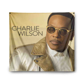 Charlie Wilson Custom Tapestry Polyester Indoor Wall Home Decor