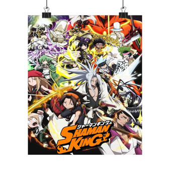 Shaman King Art Satin Silky Poster for Home Decor