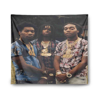 Migos Best Custom Tapestry Polyester Indoor Wall Home Decor