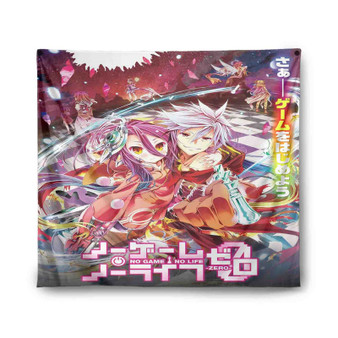 No Game No Life Arts Custom Tapestry Polyester Indoor Wall Home Decor