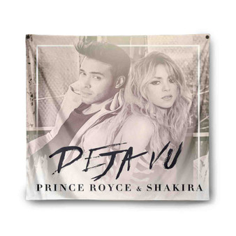 Prince Royce and Shakira Deja Vu Custom Tapestry Polyester Indoor Wall Home Decor