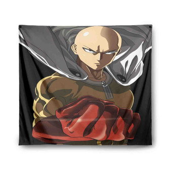 Saitama One Punch Man Best Custom Tapestry Polyester Indoor Wall Home Decor