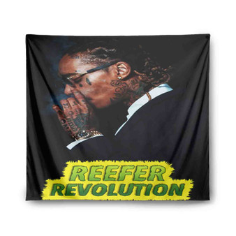 Wiz Khalifa Reefer Revolution Custom Tapestry Polyester Indoor Wall Home Decor