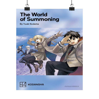 The World of Summoning Art Satin Silky Poster for Home Decor