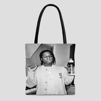 A AP Rocky Custom Tote Bag AOP With Cotton Handle