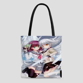 Angel Beats Arts Custom Tote Bag AOP With Cotton Handle