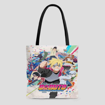 Boruto Naruto Next Generations Arts Custom Tote Bag AOP With Cotton Handle