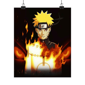 Uzumaki Naruto Art Satin Silky Poster for Home Decor