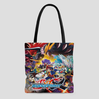 Future Card Buddyfight Battsu Custom Tote Bag AOP With Cotton Handle