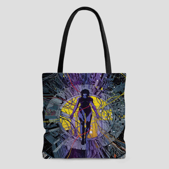 Ghost in the Shell Best Custom Tote Bag AOP With Cotton Handle
