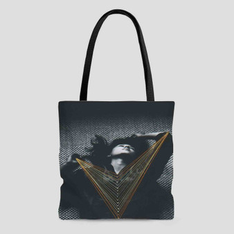 Half Waif Severed Logic Custom Tote Bag AOP With Cotton Handle