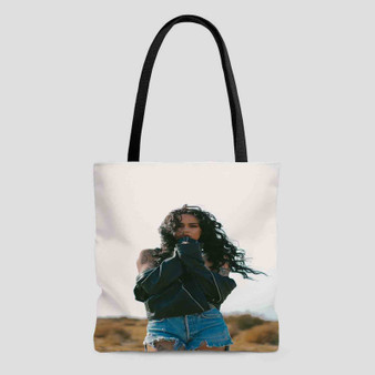 Kehlani Arts Custom Tote Bag AOP With Cotton Handle
